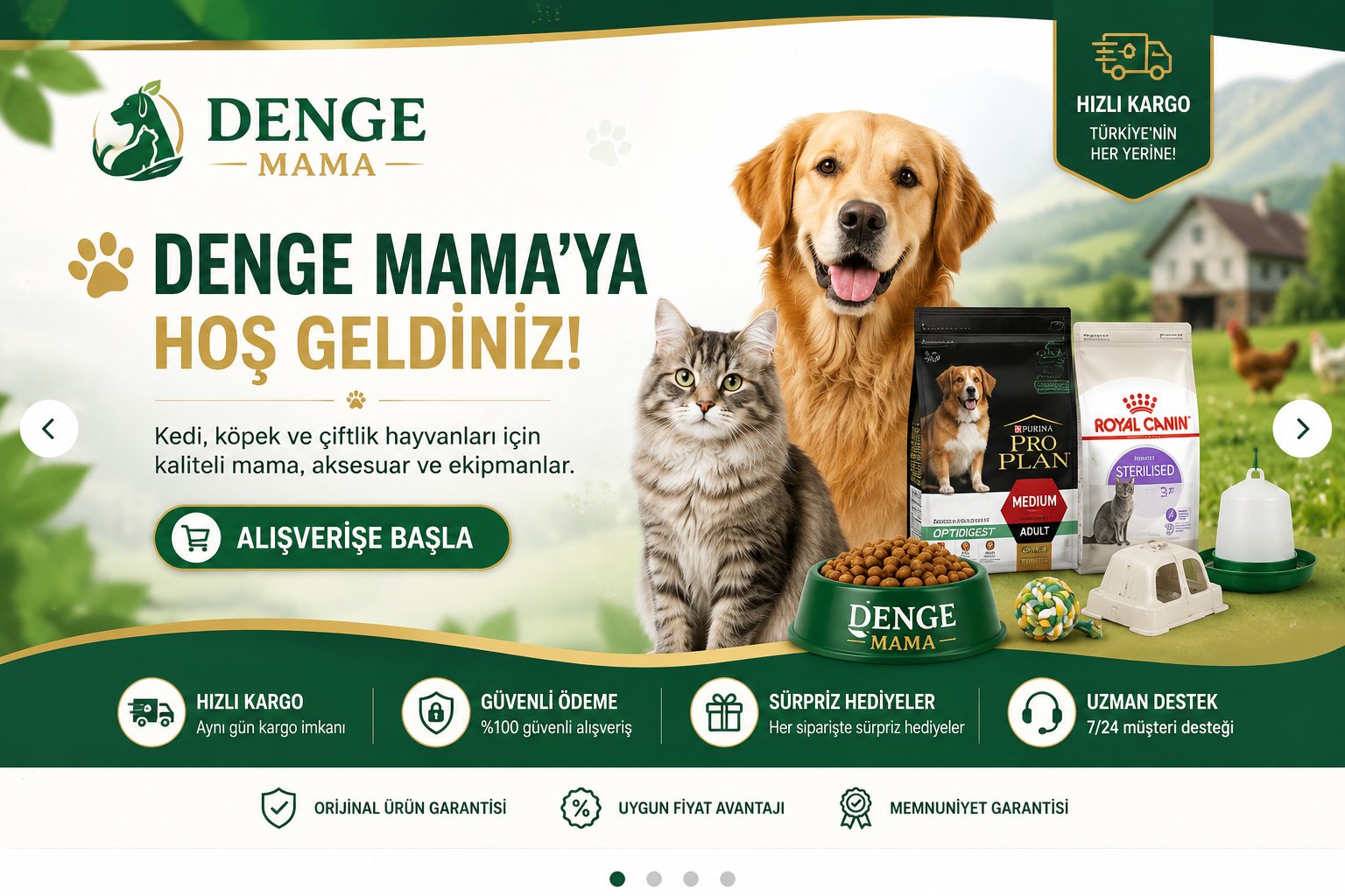 DOSTUNUZUN DENGELİ BESLENME NOKTASI