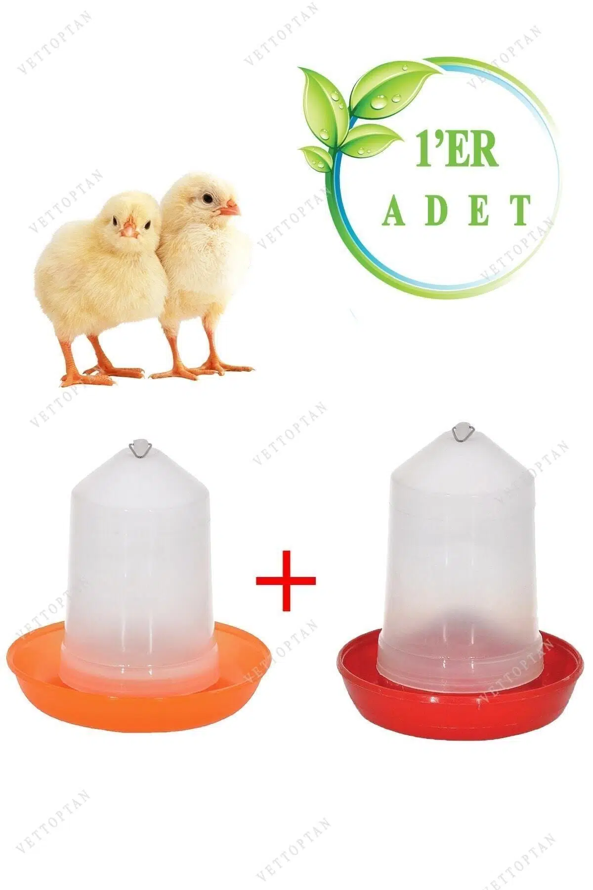 Civciv Başlangıç Suluk Ve Yemlik Takım 750 ml