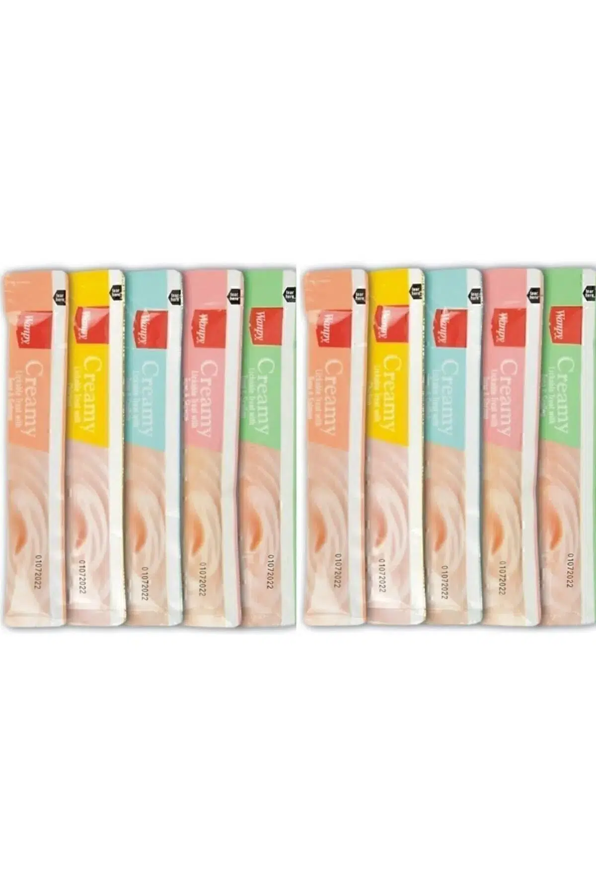 Creamy Cat Treat Karışık Krema Sıvı Kedi Ödül Maması 14 gr X 10 Adet