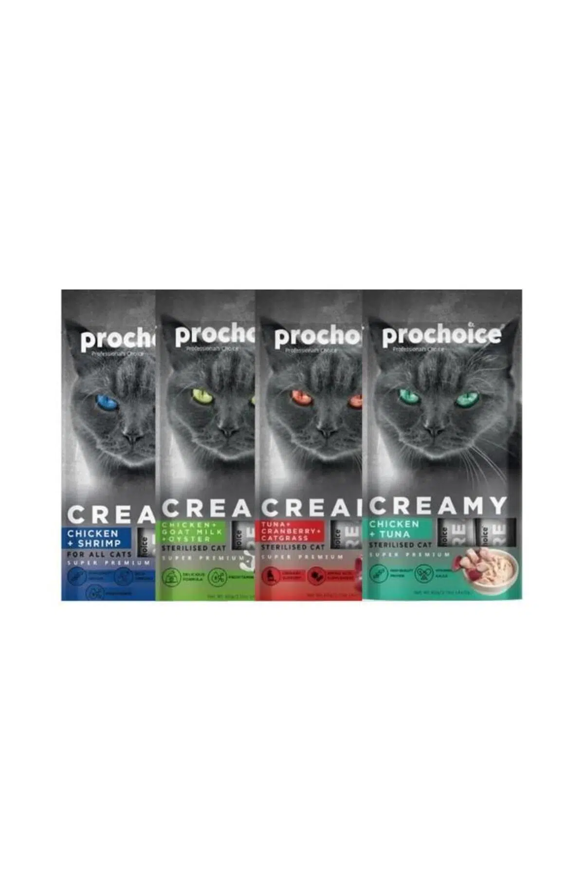 Creamy Kedi Ödül Çeşitleri (4X15 GR) 4 Paket
