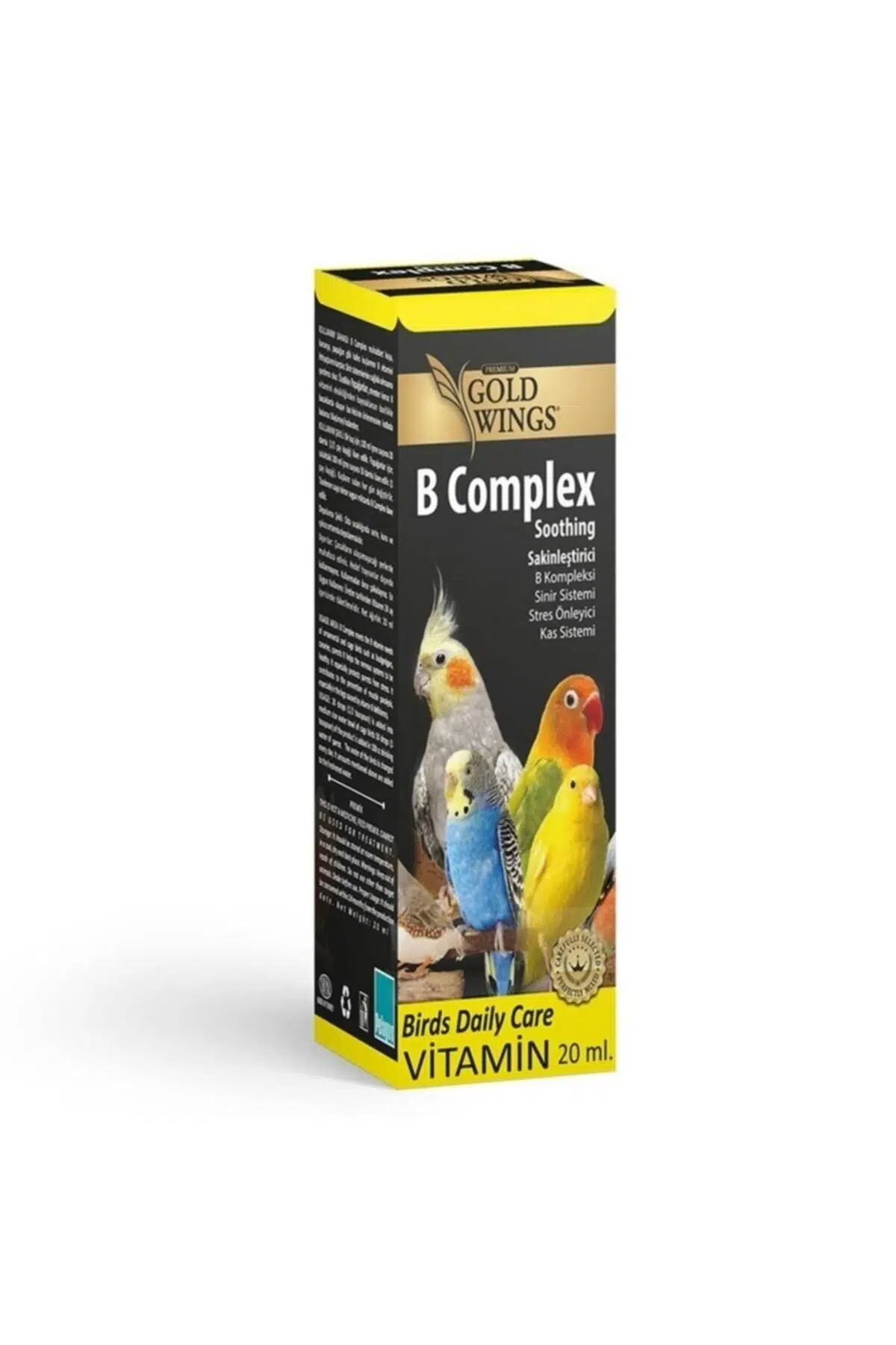 Gold Wings Premium B Complex (stres Önleyici) 20cc
