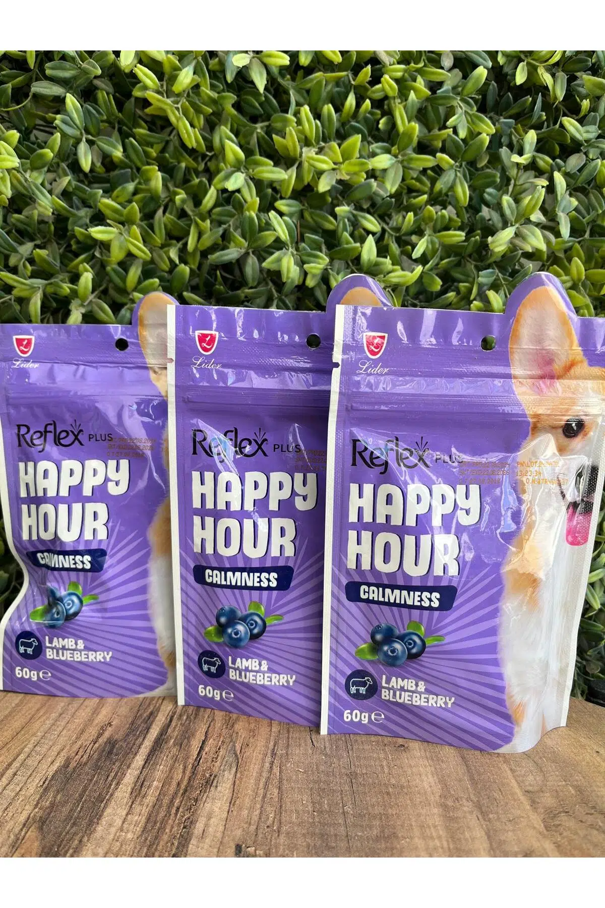 Happy Hour / Calmness - Sakinleşmeyi Destekleyici Köpek Ödül Maması 60 gr x 3 adet