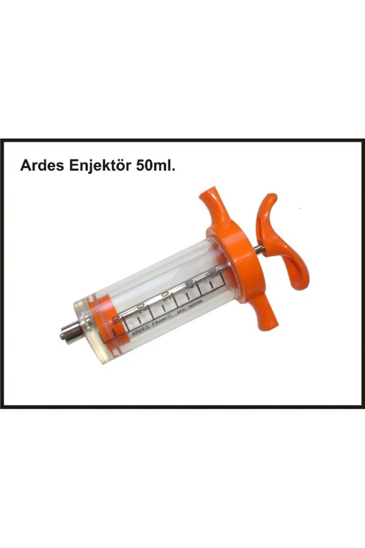 Hayvan Medikal Ürünleri Mika Enjektör 50 ml / BÜYÜK ŞIRINGA