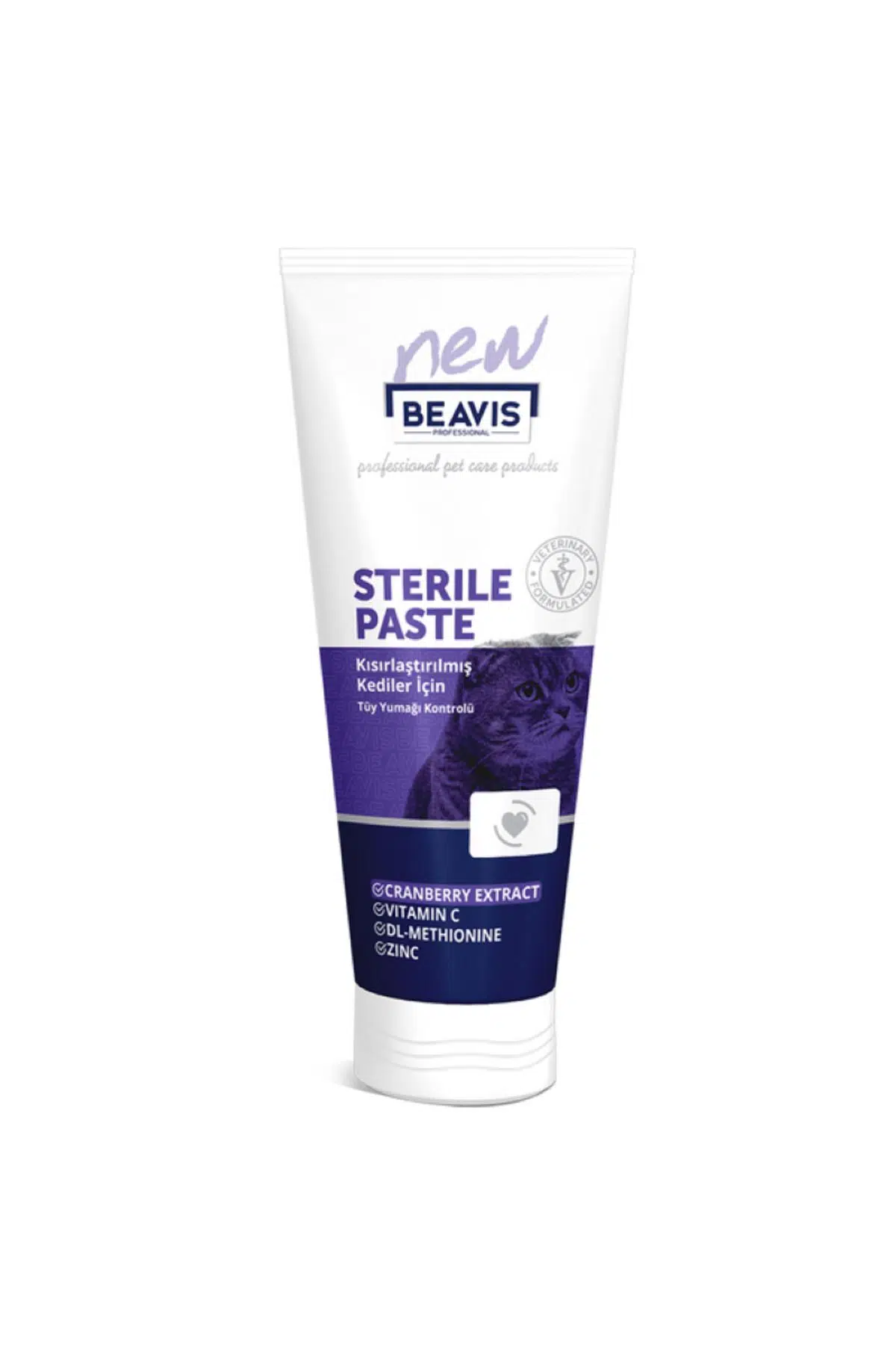 Kısırlaştırılmış Kediler için Vitamin & Mineralli Malt Paste 85 ml