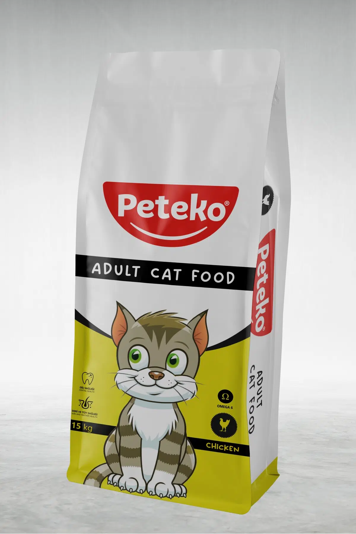 PetEko Yetişkin Tavuklu Kedi Maması 15 Kg