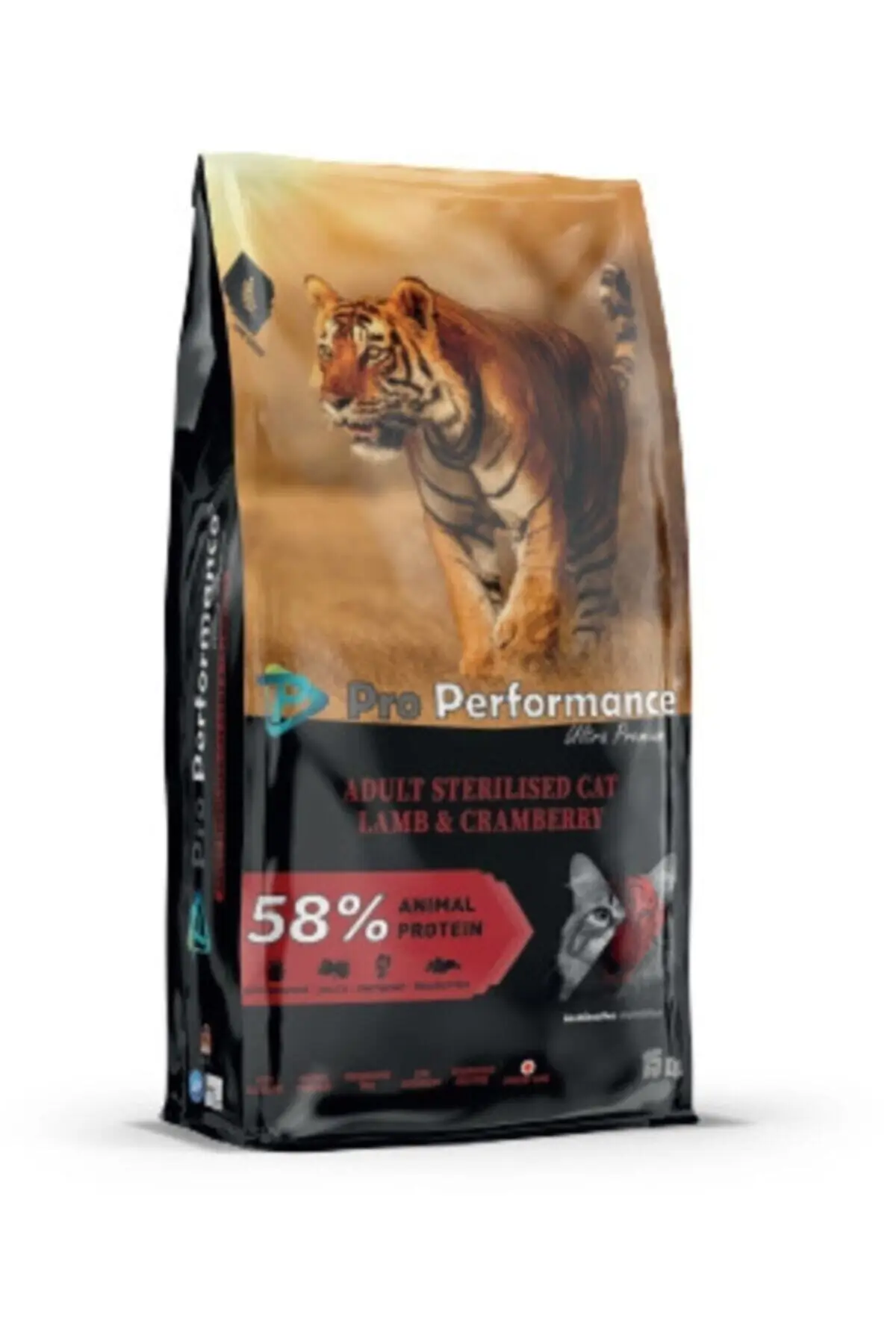 Pro Performance Ultra Premium 15kg Sterilize Kuzu-somon-kızılcık Yetişkin Kedi Kuru Mama