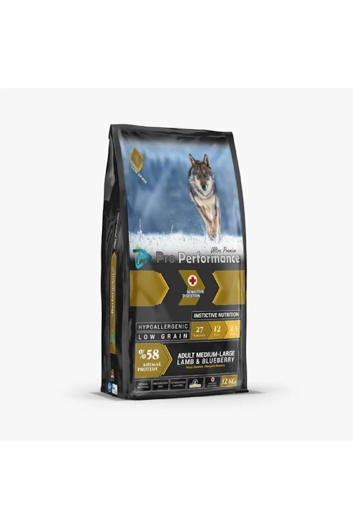 Pro Performance Ultra Premium Adult Medium Ve Large Kuzulu Köpek Maması 12 Kg