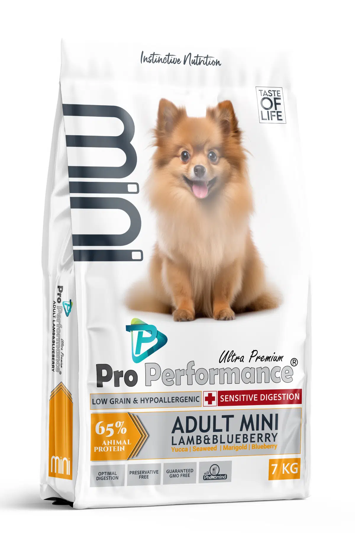 Pro Performance Yetişkin Mini Irk Kuzu Etli ve Yaban Mersinli Köpek Maması 7 Kg