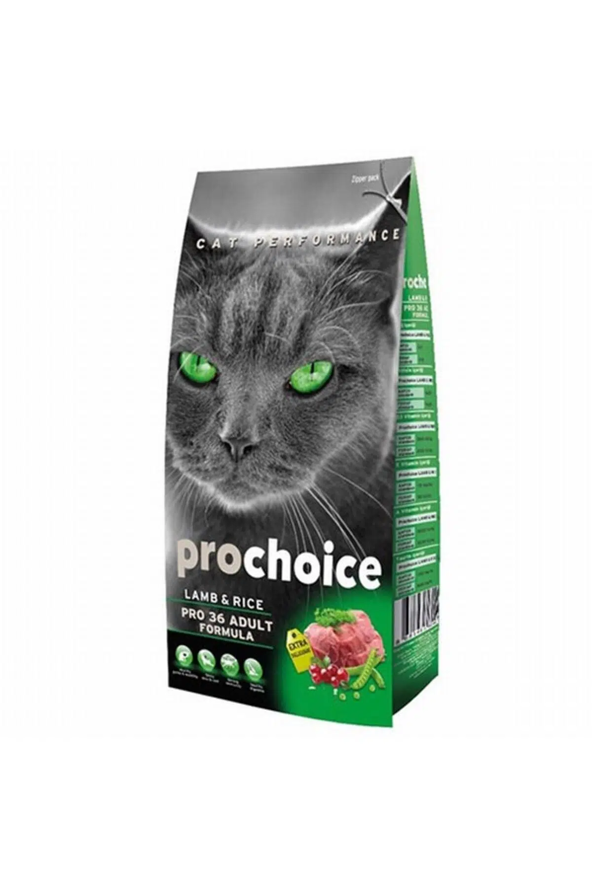 ProChoice Pro 36 Kuzu Etli Yetişkin Kedi Maması 15 Kg