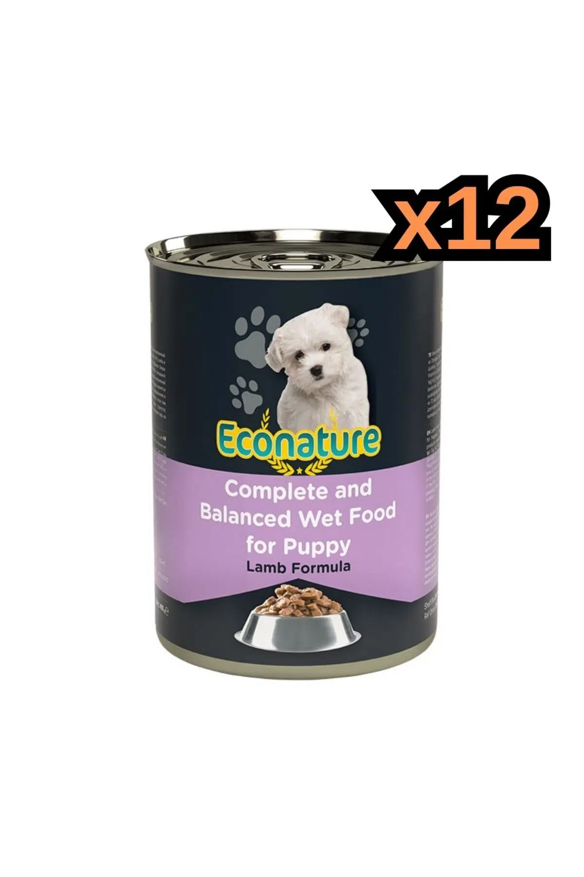 Yavru Yaş Köpek Maması (Puppy) Kuzu Etli 400GR 12 ADET