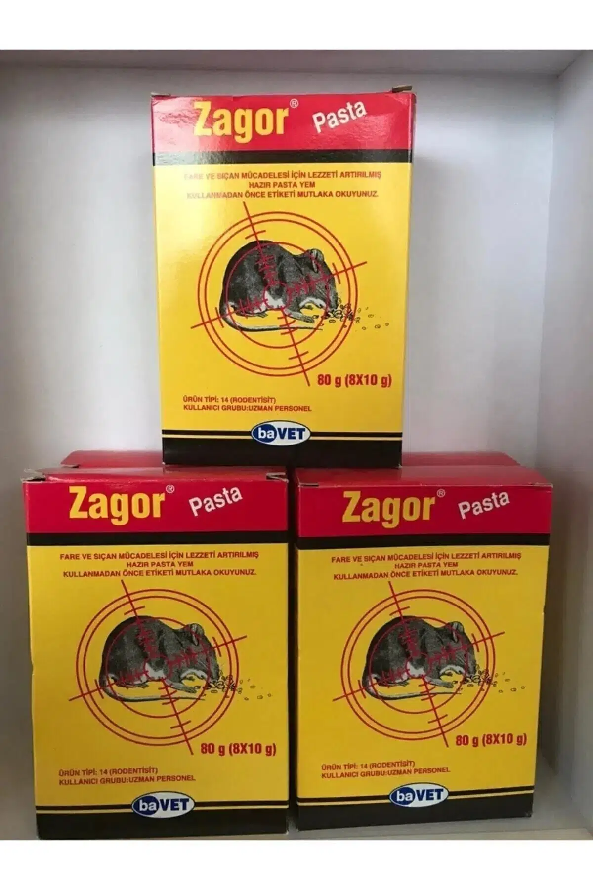 Zagor Fare Pasta Yemi 3 Adet